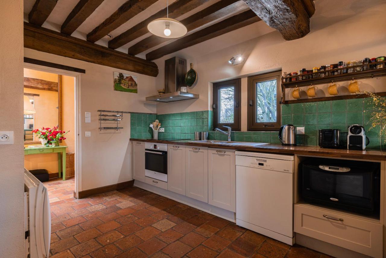 Maison "Jardin Gaillard" Bieville-en-Auge Екстериор снимка